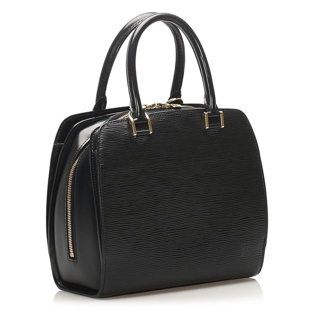 Louis Vuitton Pont Neuf PM Epi Leather Satchel Bag