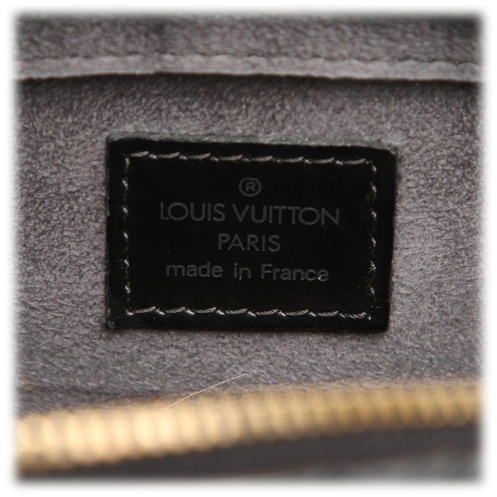 Pont neuf vintage patent leather crossbody bag Louis Vuitton Black