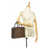 Louis Vuitton Vintage - Damier Ebene Triana - Brown - Damier Canvas and Calf Leather Handbag - Luxury High Quality