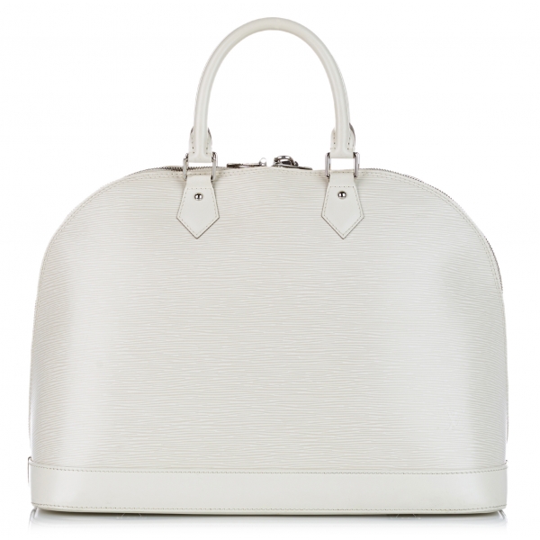 Louis Vuitton Vintage - Epi Alma GM - White - Epi Leather Handbag - Luxury High Quality