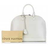 Louis Vuitton Vintage - Epi Alma GM - Bianco - Borsa in Pelle Epi - Alta Qualità Luxury