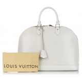 Louis Vuitton Vintage - Epi Alma GM - White - Epi Leather Handbag - Luxury High Quality