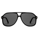 Gucci - Navigator Frame Sunglasses - Black - Gucci Eyewear