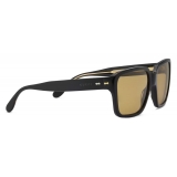 Gucci - Square Frame Sunglasses - Black Yellow - Gucci Eyewear