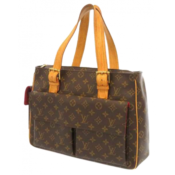 Louis Vuitton Vintage - Monogram Multipli-Cite - Brown - Monogram Canvas and Vachetta Leather Handbag - Luxury High Quality