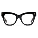 Gucci - Occhiale da Vista Cat-Eye - Nero - Gucci Eyewear