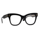 Gucci - Cat-Eye Frame Optical Glasses - Black - Gucci Eyewear