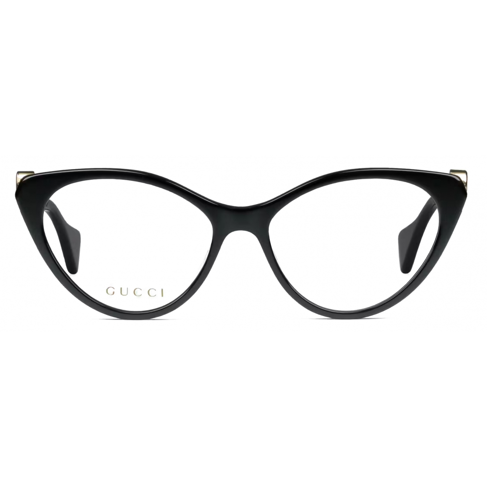 Gucci - Cat-Eye Frame Optical Glasses - Black - Gucci Eyewear - Avvenice
