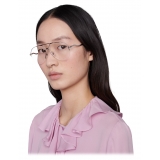 Gucci - Occhiale da Vista Navigator - Argento - Gucci Eyewear