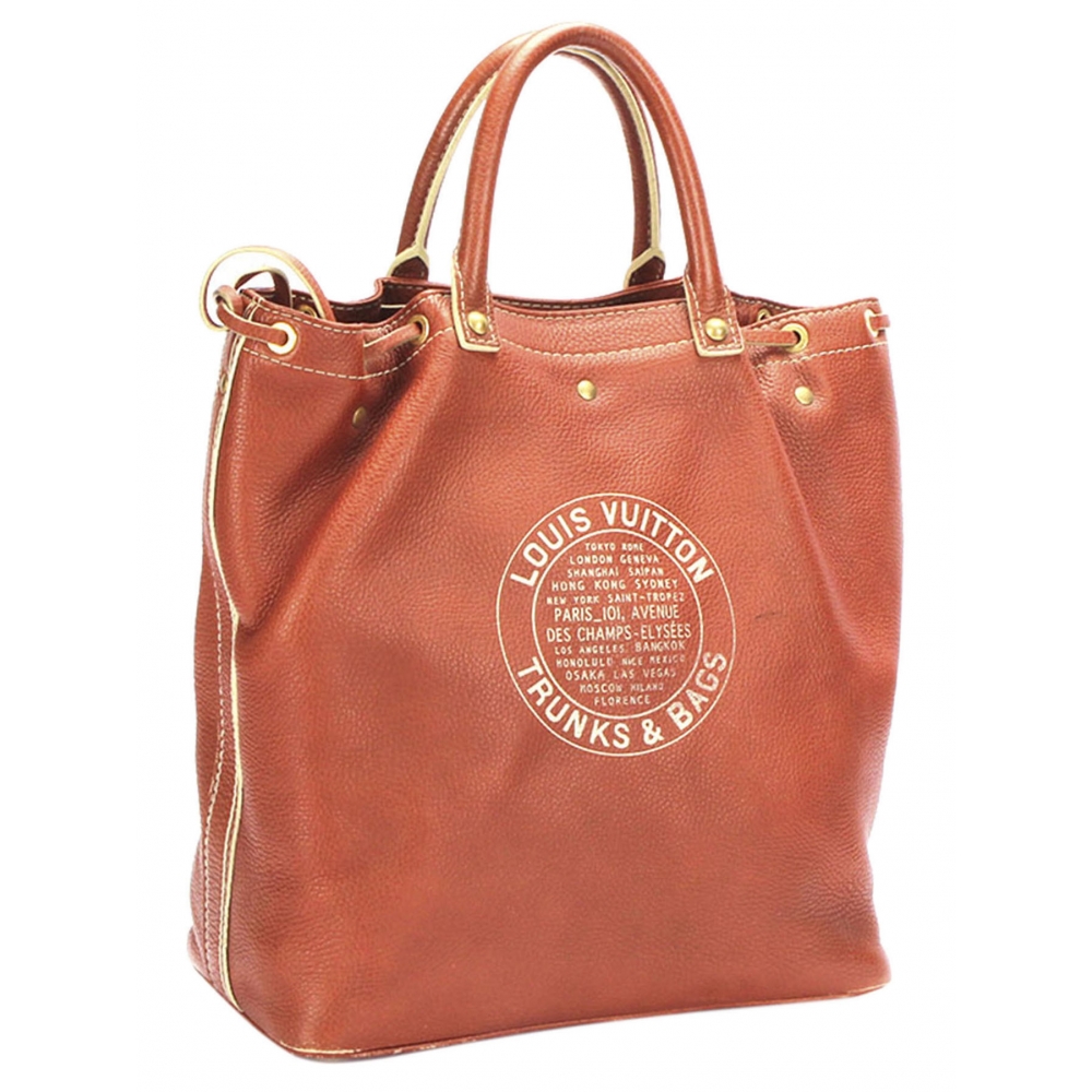 Louis Vuitton, Bags, Rarelouis Vuitton Trunks Totes Handbag