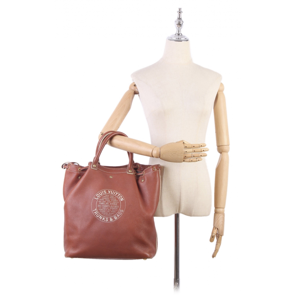 Louis Vuitton Vintage - Tobago Trunks and Bags Shoe Bag - Orange - Calf  Leather Handbag - Luxury High Quality - Avvenice