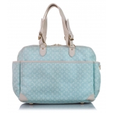 Louis Vuitton Vintage - Monogram Mini LinSac a Langer Light Blue - Monogram Canvas and Calf Leather Satchel -Luxury High Quality