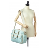 Louis Vuitton Vintage - Monogram Mini LinSac a Langer Light Blue - Monogram Canvas and Calf Leather Satchel -Luxury High Quality