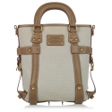 Louis Vuitton Vintage - Toile Trianon Poids Plume - Brown Beige - Monogram Canvas and Calf Leather Satchel - Luxury High Quality