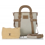 Louis Vuitton Vintage - Toile Trianon Poids Plume - Marrone Beige - Borsa in Tela e Vitello - Alta Qualità Luxury