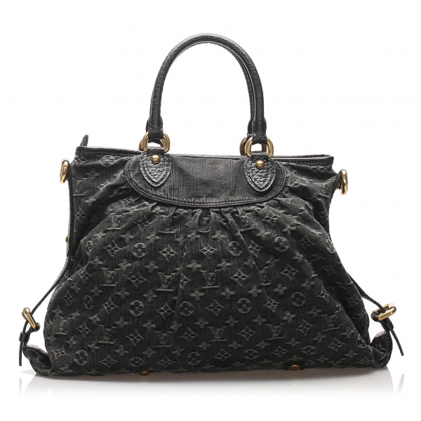 Louis Vuitton, Bags, Authentic Louis Vuitton Monogram Denim Neo Cabby Mm  Hand Bag