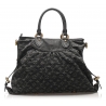 Louis Vuitton Vintage - Monogram Denim Neo Cabby MM - Grigio - Borsa in Denim - Alta Qualità Luxury