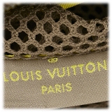 Louis Vuitton Vintage - Damier Geant Americas Cup Cube - Light Green Brown - Nylon and Leather Satchel - Luxury High Quality