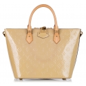 Louis Vuitton Vintage - Vernis Montebello MM - Brown Beige - Vernis Leather Satchel - Luxury High Quality