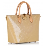 Louis Vuitton Vintage - Vernis Montebello MM - Marrone Beige - Borsa in Pelle Vernis - Alta Qualità Luxury