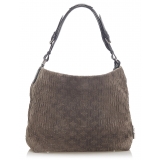 Louis Vuitton Vintage - Monogram Antheia PM - Dark Brown - Leather and Suede Shoulder Bag - Luxury High Quality