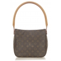 Louis Vuitton Vintage - Monogram Looping MM - Brown - Monogram Canvas and Vachetta Leather Shoulder Bag - Luxury High Quality