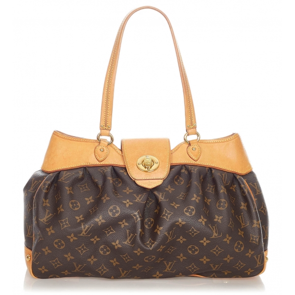 Louis Vuitton Vintage - Monogram Boetie PM - Brown - Monogram Canvas and Leather Shoulder Bag - Luxury High Quality