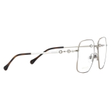 Gucci - Square Frame Optical Glasses - Silver - Gucci Eyewear