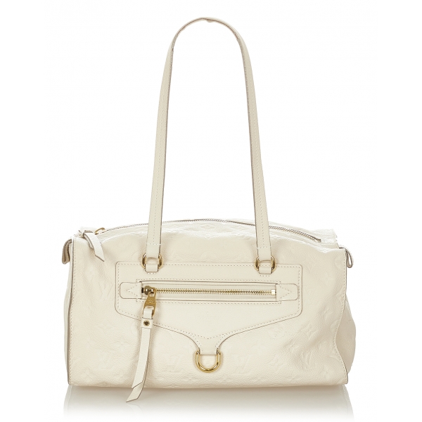 Louis Vuitton Vintage - Monogram Empreinte Inspiree - White - Leather and Monogram Empreinte Shoulder Bag - Luxury High Quality