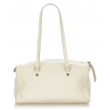 Louis Vuitton Vintage - Monogram Empreinte Inspiree - White - Leather and Monogram Empreinte Shoulder Bag - Luxury High Quality