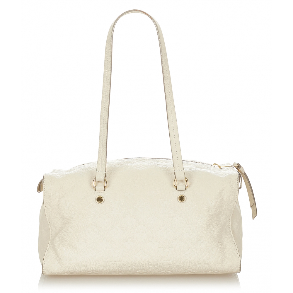 Louis Vuitton Monogram Empreinte Womens Shoulder Bags 2023 Ss, White