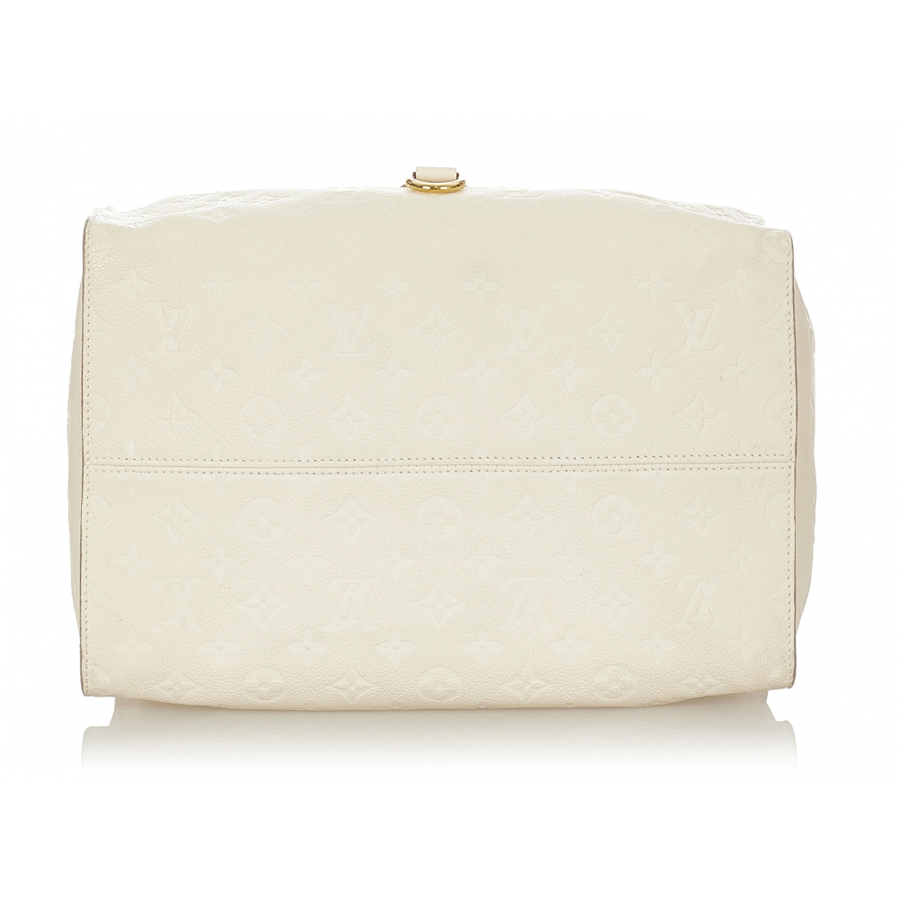 Louis Vuitton Vintage - Monogram Empreinte Inspiree - White - Leather and  Monogram Empreinte Shoulder Bag - Luxury High Quality - Avvenice