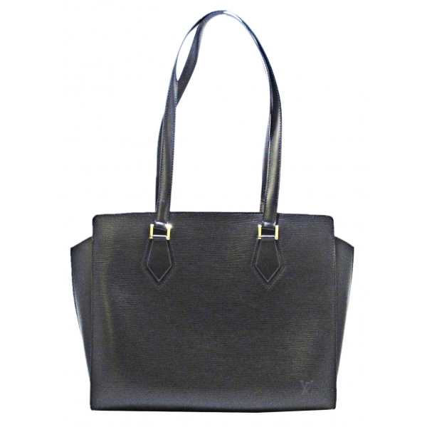 Louis Vuitton Vintage - Epi Duplex - Black - Epi Leather Shoulder Bag ...