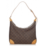 Louis Vuitton Vintage - Monogram Boulogne GM - Brown - Monogram Canvas and Vachetta Leather Shoulder Bag - Luxury High Quality