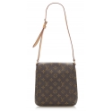 Louis Vuitton Vintage - Monogram Musette Salsa Long Strap Brown - Canvas and Vachetta Leather Shoulder Bag - Luxury High Quality