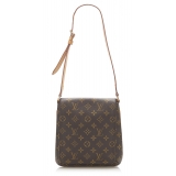 Louis Vuitton Vintage - Monogram Musette Salsa Long Strap Brown - Canvas and Vachetta Leather Shoulder Bag - Luxury High Quality