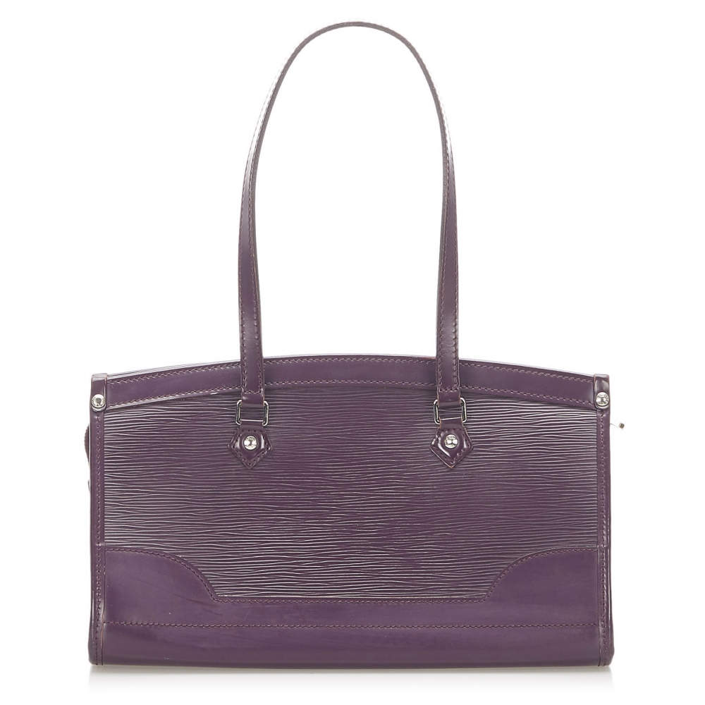 LOUIS VUITTON Purple Epi Alma MM Satchel – Fashion Reloved