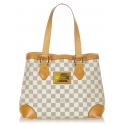 Louis Vuitton Vintage - Damier Azur Hampstead PM - Bianco Blu - Borsa in Tela Damier e Pelle Vachetta - Alta Qualità Luxury