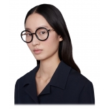 Gucci - Round Frame Optical Glasses - Black - Gucci Eyewear