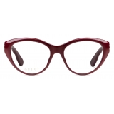 Gucci - Occhiale da Vista Ovale - Bordeaux - Gucci Eyewear