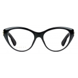 Gucci - Occhiale da Vista Ovale - Nero - Gucci Eyewear