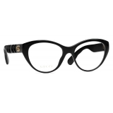 Gucci - Occhiale da Vista Ovale - Nero - Gucci Eyewear
