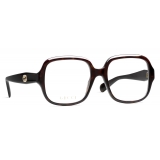 Gucci - Square Frame Optical Glasses - Tortoiseshell - Gucci Eyewear