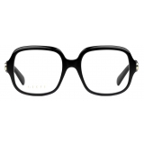 Gucci - Square Frame Optical Glasses - Black - Gucci Eyewear