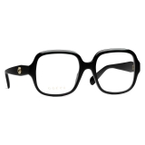 Gucci - Occhiale da Vista Squadrati - Nero - Gucci Eyewear