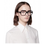 Gucci - Square Frame Optical Glasses - Black - Gucci Eyewear