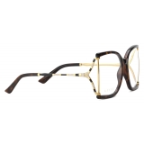 Gucci - Square Frame Optical Glasses - Tortoiseshell - Gucci Eyewear