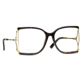 Gucci - Square Frame Optical Glasses - Tortoiseshell - Gucci Eyewear