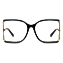 Gucci - Square Frame Optical Glasses - Black - Gucci Eyewear