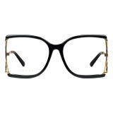 Gucci - Square Frame Optical Glasses - Black - Gucci Eyewear